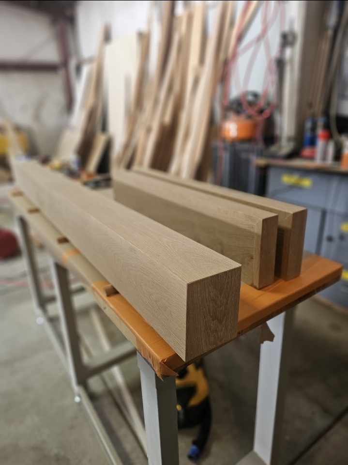 Recent custom carpentry project by Dickey Build Co.